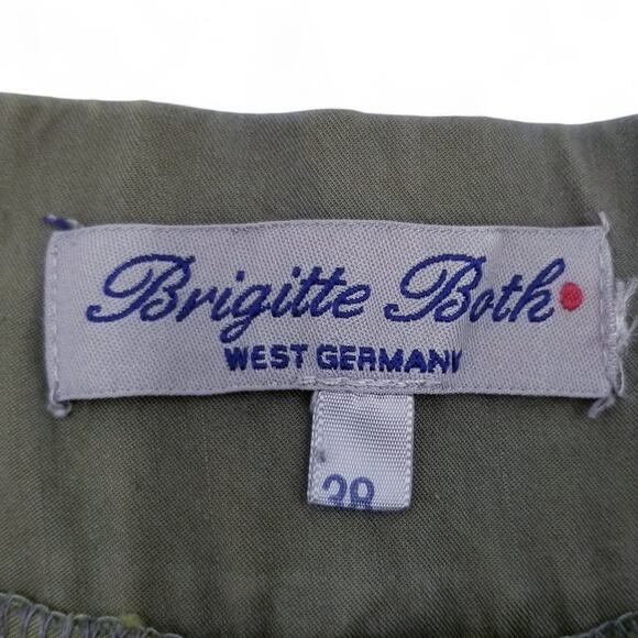 Vintage 80s BRIGITTE BOTH West Germany Wide Leg Culottes Tie Dye - EU 38 - Picture 9 of 10